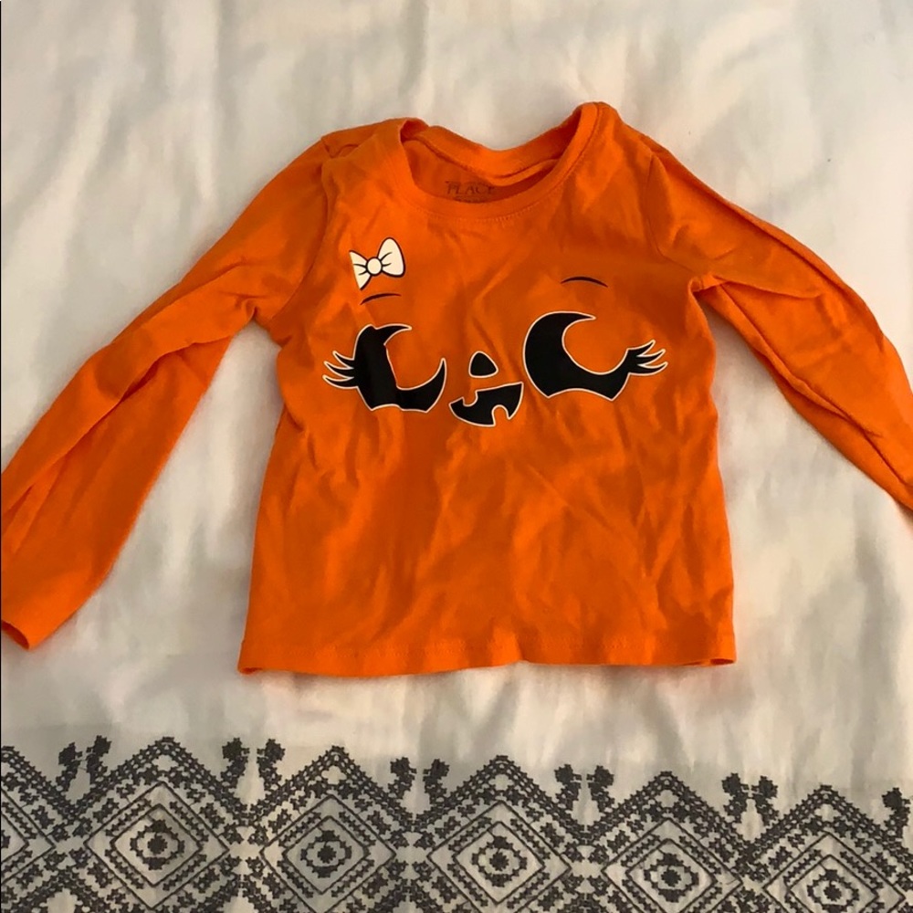 18-24M pumpkin long sleeve t-shirt